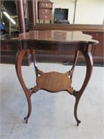 Fine Prayer Table with Great Mahogany Woods