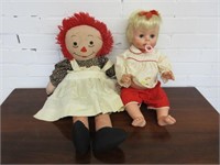 Pair of Vintage Dolls