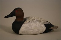 Miniature Canvasback Drake Duck Decoy by Willy