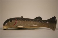 6.5" Sucker Fish Spearing Decoy By Chuck Smith of