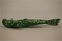9.5" Frog Fish Spearing Decoy By Mike Irish of