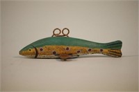 5" Brown Trout Fish Spearing Decoy by George