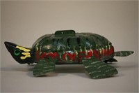 6.5" Turtle Fish Spearing Decoy By Mike Irish of