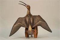 Flying Shorebird By William Gibian of Virginia,
