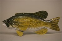 Carl Christiansen Newberry Mi, 8.75" Bass Fish