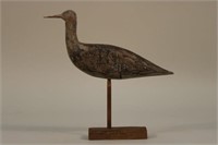 Early Willet Shorebird By Unknown Carver From