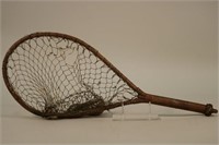 Early Trout Landing Net With Hand Woven Handle,