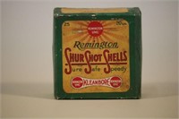 Remington 20ga Shur Shot Shells Two Piece Box,