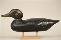 Mason Decoy Factory Detroit Mi, Black Duck Decoy,