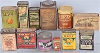 12-ADVERTISING ITEMS, TINS and MORE