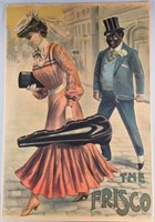 French THE FRISCO Poster by Louis Galice