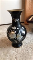 Large vase with inlaid design