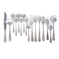 Stieff "Rose" miscellaneous sterling flatware