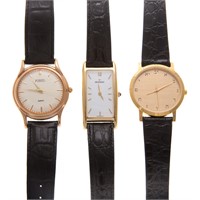 A Trio of Gent's Wrist Watches