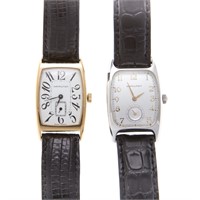 A Pair of Gent's Hamilton Wrist Watches