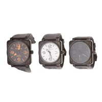 Three Gent's Inspired Bell & Ross Watches