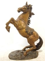 Large Bronze Horse sculpture
