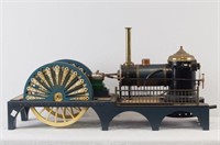 Live Steam mechanical model - Stuart paddle wheel