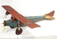 Vintage Schieble's Tri Motor Transport Tin Toy