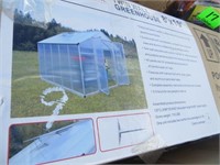 New/Unused 8' X 10' Aluminum Greenhouse