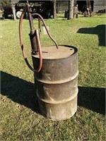 55 gallon drum with pump