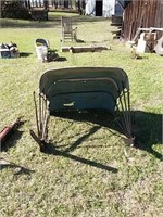Vintage tractor canopy