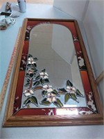 Belart stained glass mirror as is from