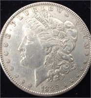 Morgan Silver Dollar 1889, Philadelphia Mint
