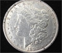Morgan Silver Dollar 1898, Philadelphia Mint