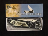 Frost Cutlery Wolf Executive Wildlife Knife New