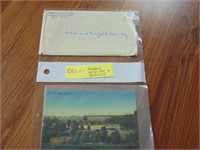 Postcard - Steam Train And G.T.R. Bridge