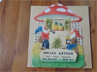 Nelles Arthur Clender- no date Pad
