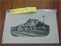 Postcard - Delhi Train Station