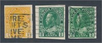 CANADA #136 & #137 (2) USED FINE-VF