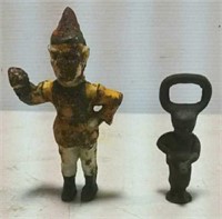 cast clown and bottle opener