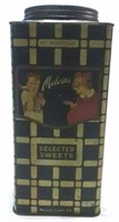Melvin's selected Sweets candy tin