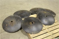 (6) LARGE DISCS, APPROX 23"