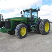 John Deere 8400, MFWD tractor