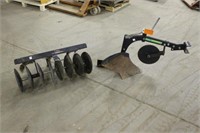 DISC HARROW AND BRINLEY SINGLE PLOW