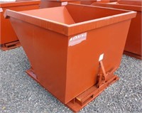 NEW 2-CUBIC YARD DUMPING HOPPER BIN SCRAP