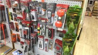 Pliers, scales, bags, cutters, boxes etc