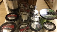 Lot of Vicious and Halo Fishing Line