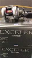 (2) Daiwa Exceler 100 SH reels 7.1:1