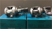 (2) Daiwa Laguna reels 100H and 100 SH