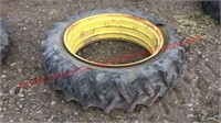 15.5-38 tire on rim
