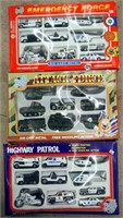 3 Sets Of Road Rough Toy Cars