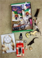 Dream Catcher & Whistle Box Lot