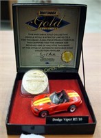 Gold Collection Matchbox Dodge Viper Rt/10
