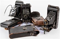 3 Antique Eastman Kodak Camera No.1, Model A +