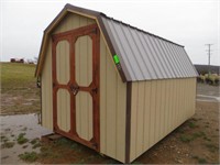 Shed with Metal Roof
